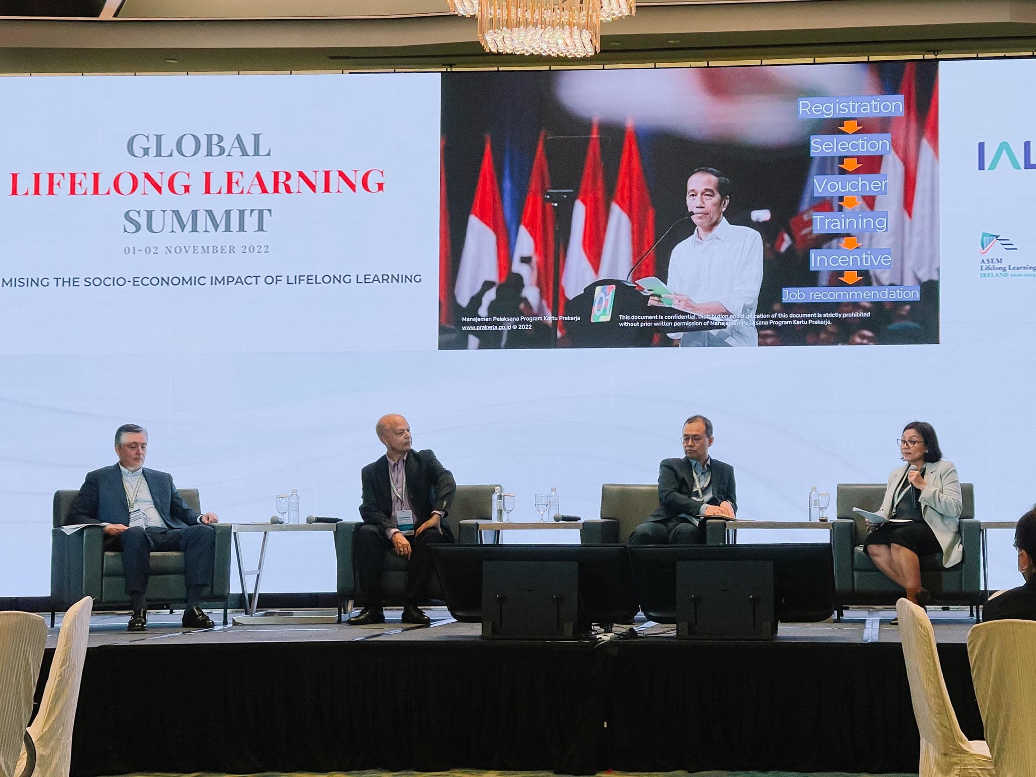 Konferensi Global Lifelong Learning Summit Singapura: Tiga Kunci Sukses Program Kartu Prakerja