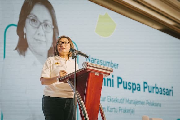 Pesan ‘Semarak Jumpa Kartu Prakerja di Surabaya’: Tiada Keberhasilan Tanpa Kerja Keras